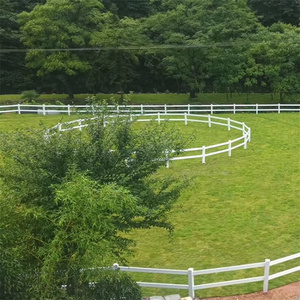 Valla de PVC de 3 Rieles para Ganado, Caballos, <span class=keywords><strong>Rancho</strong></span>, Color <span class=keywords><strong>Blanco</strong></span> - Product Image 6