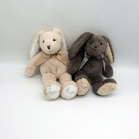 Peluche personnalisée Lapin aux longues oreilles, jouet en peluche doux, poupée lapin, cadeau pour enfants, fabricant OEM ODM