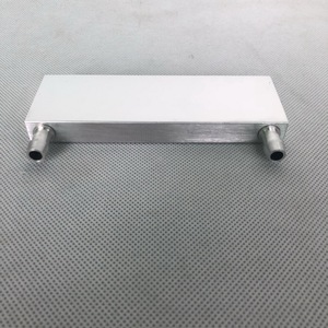 Bloque de refrigeración por agua de radiador de <span class=keywords><strong>CPU</strong></span> de aluminio de 40*120*12mm para enfriador de agua líquida ventiladores de disipador de calor y producto de refrigeración - Product Image 2