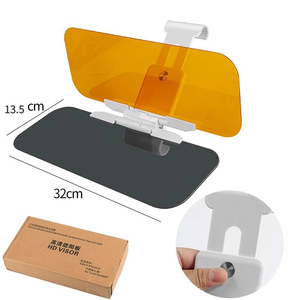 Pare-soleil anti-éblouissement pare-soleil <span class=keywords><strong>miroir</strong></span> bouclier pare-soleil pour <span class=keywords><strong>la</strong></span> conduite de jour et de nuit/<span class=keywords><strong>2</strong></span> en 1 pare-soleil de voiture hd anti-soleil - Product Image 5