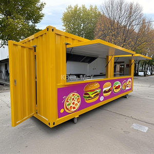 Restaurant mobile 2025, conteneur de cuisine d'expédition de 10 pieds et 20 pieds, bar, café - Product Image 3
