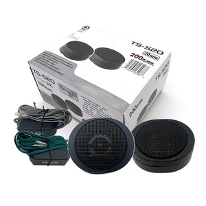 ลำโพงโดม TS-S20 3KHz-26KHz 4 โอห์ม สูงสุด 200 วัตต์ 50 วัตต์ RMS สีดำเหล็ก ขนาด 20 มม. 12 โวลต์ ลำโพงขนาดเล็กสำหรับรถยนต์ทุกรุ่น - Product Image 1