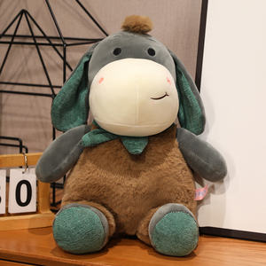 25cm 35cm 45cm Super Soft Kawaii asino peluche giocattoli adorabili giocattoli di peluche regali di promozione dell'asino per i bambini - Product Image 2
