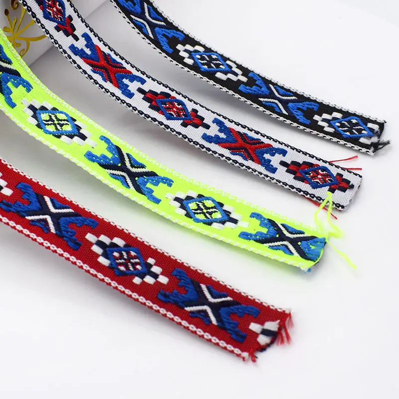 Deepeel BD444 DIY Giyim Aksesuarları Çanta dekoratif şerit Işlemeli Dokuma Konfeksiyon