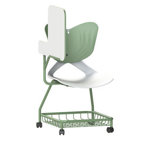 Cadeira de Treinamento Multifuncional com Mesa de Escrita e Rodas, Cadeira de Conferência Adequada para Uso Escolar e de Escritório - Product Image 2