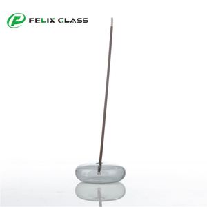 Porta Incienso de Vidrio Borosilicato 3.3 Transparente en Colores Personalizados, Hecho a Mano, Resistente al Calor, Fabricante OEM para Interiores del Hogar - Product Image 3