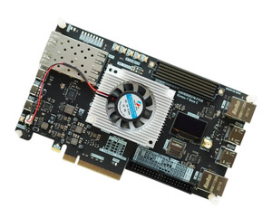 Xilinx FPGA บอร์ดพัฒนา XC7K325T <span class=keywords><strong>kintex</strong></span> 7 PCIe อินเตอร์เฟซ10 Gbps Ethernet HLS การสังเคราะห์ระดับสูงแบบขนาน - Product Image 1