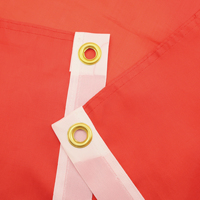 Tüm renk dijital ipek baskı 3X5 Ft toptan Polyester uçan iç ve dış dekorasyon için özel bayraklar afiş