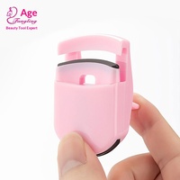 Kit recourbe-cils Fangling avec emballage manuel en boîte PP, applicateur portable à pression, pétales ajustables pour un façonnage précis des cils