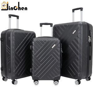 Vente en gros ABS nouveau modèle bagages sac de voyage <span class=keywords><strong>valise</strong></span> emballage <span class=keywords><strong>valise</strong></span> en plastique valises bon marché - Product Image 5