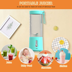 Customized Factory Wholesale Food Grade <b>Smart</b> <b>Electronic</b> Portable Blender Juicer for Household Kitchen Outdoor Camping - Product Image 3
