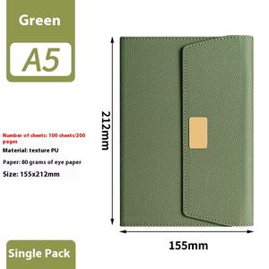 Carnet de planification <span class=keywords><strong>d</strong></span>'entreprise simple A3 personnalisable, couverture rigide en cuir, <span class=keywords><strong>carton</strong></span>, feuilles mobiles, cadeau personnalisé, boîte cadeau créative - Product Image 6