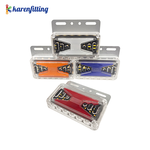 Feu de position latéral à LED pour camion poids lourd, feu de signalisation, coque en plastique, 6 LED, bleu, rouge, orange, blanc -001 - Product Image 3