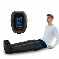 Masseur de jambes portable COSMO Athlete Gym Performance Pro à 8 chambres, compression avancée, alimenté par batterie au lithium, avec minuterie