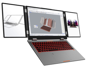 2025 tính xách tay mới 16 + 10.5 + 10.5 inch ba màn hình máy tính với Nhận dạng khuôn mặt mở khóa - Product Image 5