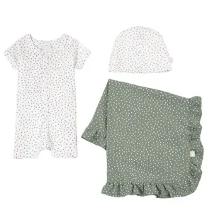 Summer Toddler Girls Clothing Sets Short-Sleeved Newborn Baby Clothes ODM Supply Style