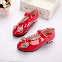 Nouvelles chaussures de performance noires coréennes pour filles, enfants, printemps automne, semelles souples, chaussures de princesse