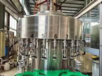 Machine de remplissage de bouteilles de vin contrôlée par PLC, machine de remplissage à pression négative pour les industries des boissons et des produits chimiques, bouteille PET