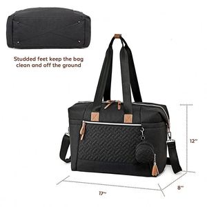 Sac à langer BSCI avec étui à sucettes et matelas à langer, grand sac de voyage Dikaslon pour maman, sac à langer pour bébé garçon - Product Image 3