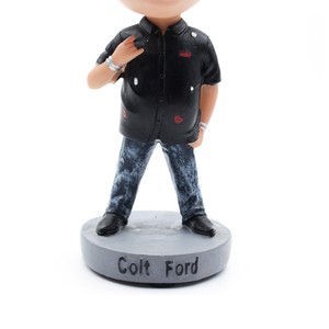 Nhựa mới nổi tiếng người Kính mát mát người đàn ông thời trang bobblehead tùy chỉnh bức tượng tùy chỉnh Bobble Head bobblehead con số - Product Image 6