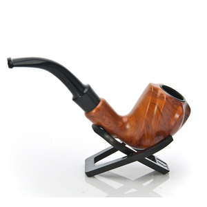 Ống thuốc lá gỗ nâu hình hoa lạ mắt, thuốc khô, ống hút tay, kỹ thuật gương, thương hiệu KL, model 5529S, bán buôn - Product Image 2