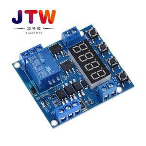 Jiatewei <b>Relay</b> Module 1NO DC 24V Time <b>Relay</b> Miniature Screw Terminal General Purpose - Product Image 1