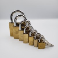 63mm laiton couleur titane doré peint électronique plaqué forte manille fer cadenas couleur or laiton cylindre pour porte utilisation