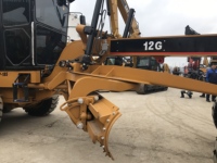 Motoniveladora Caterpillar CAT 12G Usada, Excelente Estado, Hidráulica Estable, Entrega Rápida, Soporte Internacional