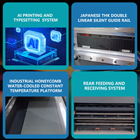 Impresora UV de Rodillos de Goma de 3200 mm, Impresora UV de Gran Formato de Rollo a Rollo de Alta Velocidad para Impresión de Publicidad en Interiores y Exteriores