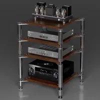 Support de placement d'enceintes à suspension divisée HIFI DK-027, support d'amplificateur, meuble d'amplificateur, rack audio, support d'enceinte