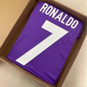 Maillot <span class=keywords><strong>de</strong></span> football du <span class=keywords><strong>Real</strong></span> <span class=keywords><strong>Madrid</strong></span> 25/26, vente en gros du fabricant, découpe automatisée - Product Image 2