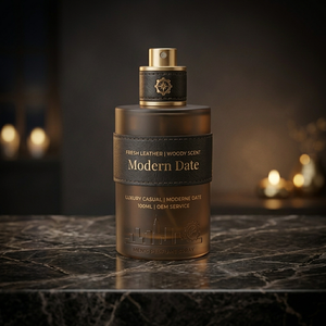Parfum pour homme personnalisable, vaporisateur, senteur boisée et cuir frais, écologique, longue tenue, luxe, décontracté, moderne, pour rendez-vous, 100 ml, service OEM - Product Image 3