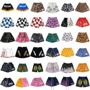 Short de sport EE taille basse unisexe en maille à séchage rapide, longueur trois-quarts au-dessus du genou, pour la plage et le basketball - Product Image 1
