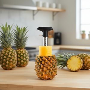 Descorazonador de Piña Myrva de Acero Inoxidable, Herramienta Manual para Frutas, Fácil de Limpiar - Product Image 2
