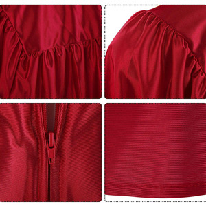 Venta al por mayor <span class=keywords><strong>de</strong></span> tela <span class=keywords><strong>de</strong></span> sarga <span class=keywords><strong>preescolar</strong></span> Kindergarten vestido <span class=keywords><strong>de</strong></span> graduación para niños gorras y vestidos para uso escolar - Product Image 3