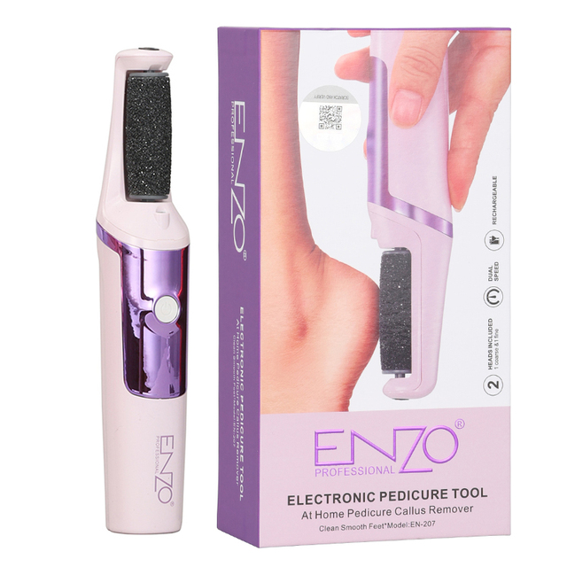ENZO Factory High-Efficiency Electric Foot Grinder for Smoother Foot File Scraper Rechargeable Electronic Foot Callus Remover
