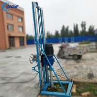 Tarière électrique portable de 2,2 m pour l'échantillonnage de sols et l'exploration géologique, machine de forage pour la construction