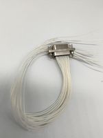 Connecteur d'aviation micro-rectangulaire série J30J, mâle-femelle avec câble personnalisé J30J15ZKP J30J21TJL J30J25ZKP J30J25ZKW