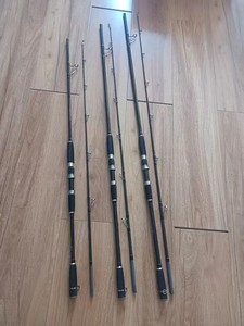 Canne à pêche spinning en carbone haute qualité, super résistante et rapide, deux sections. - Product Image 5