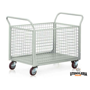 Chariot plate-forme Tecnotelai avec 4 côtés 1380x660x200/960h mm - Product Image 3