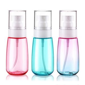 Wholesale 30ml 60ml 80ml 100ml Cosmetic Spray <b>Bottle</b> Multiple Colors Optional Plastic UPG <b>Bottle</b> Mist Sunscreen Spray <b>Bottle</b> - Product Image 1