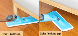 Un nouveau type de vadrouille plate à jet d'eau domestique qui peut nettoyer le <span class=keywords><strong>sol</strong></span> <span class=keywords><strong>sans</strong></span> se <span class=keywords><strong>laver</strong></span> les mains. C'est une vadrouille à double usage sèche et humide - Product Image 2