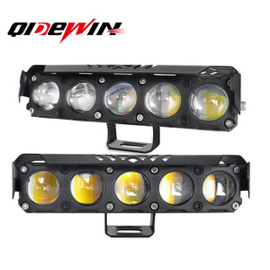 Qideguan Five Eye <b>Spotlight</b> 5 Led Motorcycle Light Waterproof Ip67 For Offroad Vehicle Lighting - Product Image 1