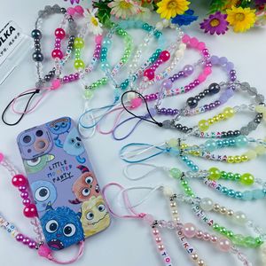 Coque de téléphone portable antichoc en TPU <span class=keywords><strong>avec</strong></span> perles de cristal motif dessin animé, <span class=keywords><strong>avec</strong></span> <span class=keywords><strong>cordon</strong></span> et <span class=keywords><strong>cordon</strong></span> accessoire pour sac à dos - Product Image 4