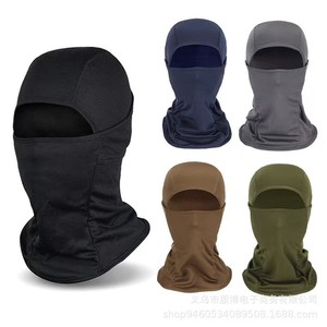 Masque de cyclisme en soie glacée, protection solaire, coupe-vent, anti-poussière, cagoule unisexe pour sports de plein air et moto - Product Image 1