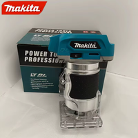 Routeur portatif Makita à batterie lithium pour le travail du bois, idéal pour le dégrossissage, le rainurage et la sculpture des panneaux de bois domestiques, dégrossisseur portatif
