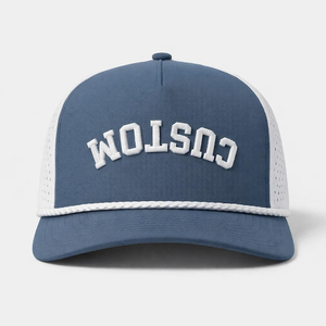 Gorra de Golf Unisex Ajustable con Logotipo Bordado en 3D Personalizado, Orificios Cortados con Láser y Cuerda, Gorras de Béisbol de Vietnam - Product Image 1