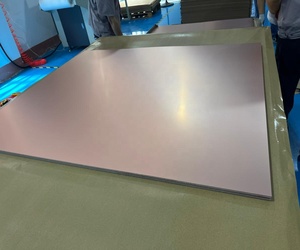 1.5mm hai mặt sợi thủy tinh CCL phổ <span class=keywords><strong>PCB</strong></span> bảng mạch Tùy chỉnh hai mặt fr4 đồng mạ laminate tấm - Product Image 1