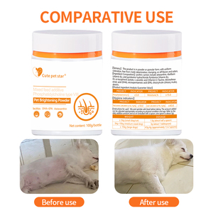 Complément de lécithine pour animaux de compagnie avec DHA, EPA et astaxanthine pour la croissance du pelage et la réparation de la peau en poudre - Product Image 5
