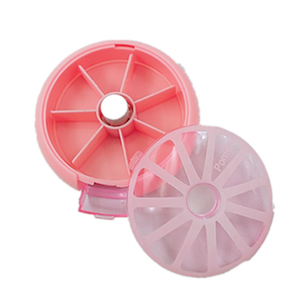 Hộp Thuốc Hộp Đựng Thuốc Hàng Tuần Dễ Mang Đi Mọi Nơi Hộp Đựng Thuốc Du Lịch Dễ Thương Túi Đựng Thuốc Hàng Tuần Bằng Nhựa Hình Tròn 7 Ô - Product Image 2